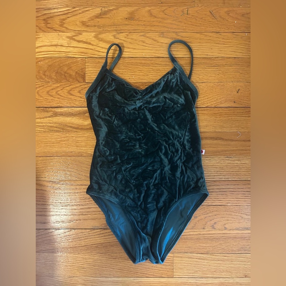 Yumiko Leotard Kids Daniella with pinch All Velvet Fully Front lined size 14 HC